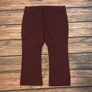 Burgundy Dress Pants
